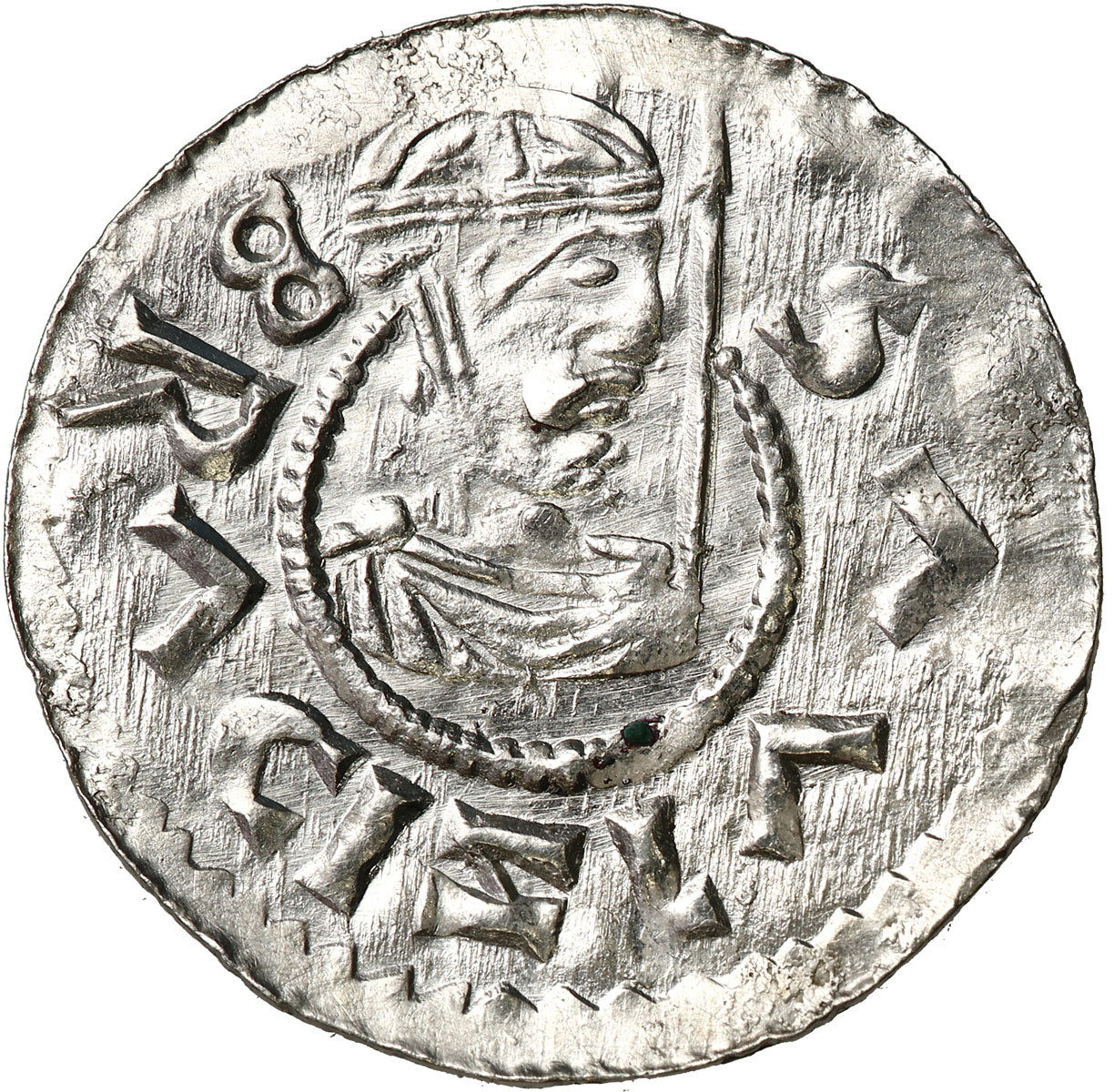 Czechy, Brzetysław II (1092–1100), Denar, Praga